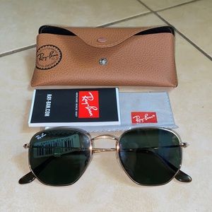 Ray-ban Hexagonal Flat Lenses